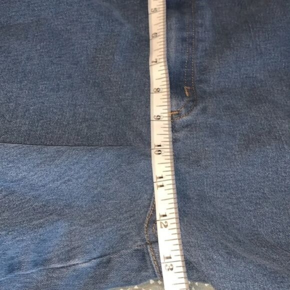 Active Joe Womens Elastic Waist Relaxed Fit Blue Denim Jeans Size 22W - Picture 8 of 9